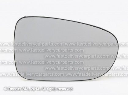 VW Sharan 00->10 mirror glass with holder R heated convex same VW Sharan 95->00