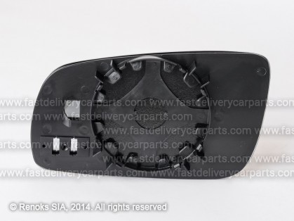 VW Galaxy 95->00 mirror glass with holder R convex same VW Sharan 95->00