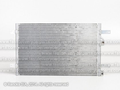 VW Sharan 95->00 condenser 595X370X15 without dryer 1.8/2.0/2.8/1.9D SRLine