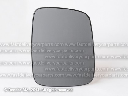 VW Transporter 90->03 mirror glass with holder R convex TW