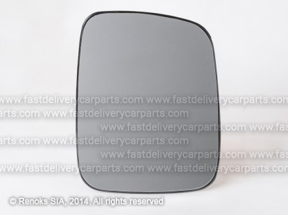 VW Transporter 90->03 mirror glass with holder R heated convex VIEW MAX