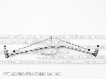 VW Transporter 90->03 wiper mechanism without motor with guide rod