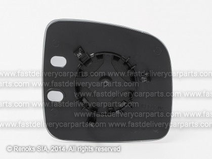 VW Transporter 03->09 mirror glass with holder L aspherical VIEW MAX