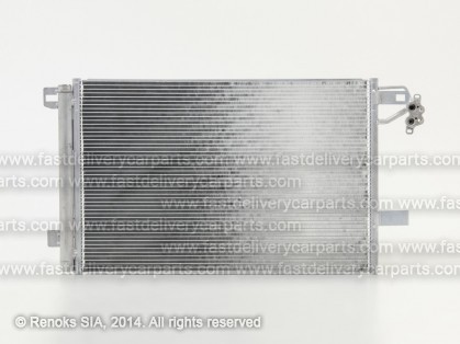 VW Transporter 09->15 condenser 705X455X16 with integrated receiver dryer 2.0/2.0D KOYO