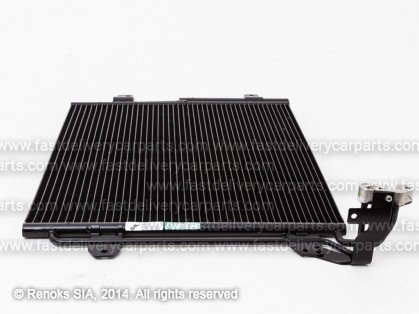 VW Tiguan 07->11 condenser 580X450X16 with receiver dryer 1.4/2.0/2.0D SRLine