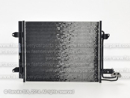 VW Caddy 04->10 condenser 1.4/1.6/1.9TDi/2.0SDi 580x445x16 RA94690 MAHLE