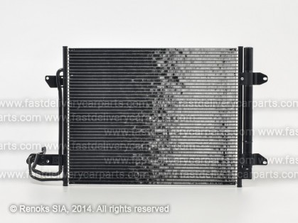 VW Caddy 04->10 condenser 1.4/1.6/1.9TDi/2.0SDi 580x445x16 RA94690 MAHLE