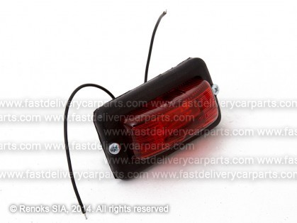 Parking light universal red 50x95x30 LED 12/24V