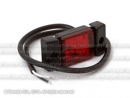 Parking light universal 73x33x17MM red LED