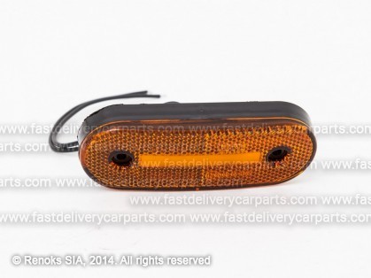 Parking light universal yellow with support LED 115x41x20MM