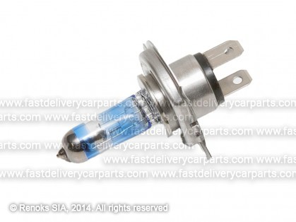 Лампочка H4 55/60W 12V P43T OSRAM Night Breaker 200, +200%, 4050K, 1650/1000lm 1шт