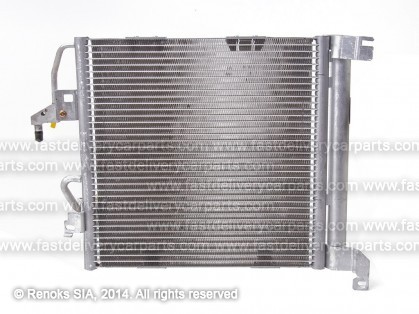 PG 3008 16->20 condenser with integrated receiver dryer MAHLE