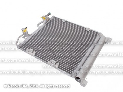 PG 3008 16->20 condenser with integrated receiver dryer MAHLE