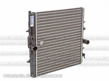 PG 206 98->09 radiator 1.1/1.4/1.6/2.0HDi MAN +/-AC 395X380 RA63708A MARELLI