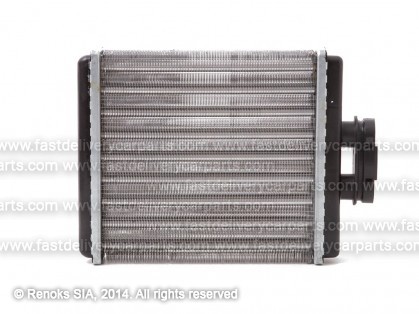 SK Fabia 00->07 heater core 177X177X32 ALU/PLAST mechanical assembly MARELLI