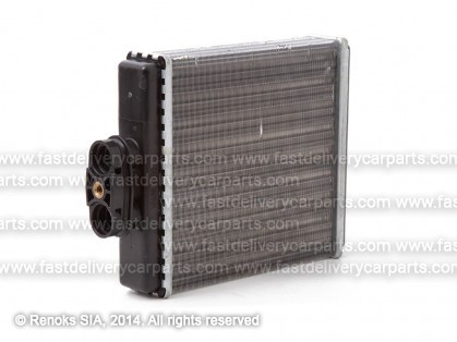 SK Fabia 00->07 heater core 177X177X32 ALU/PLAST mechanical assembly MARELLI