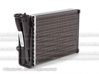 PG 208 12->19 heater core 200X158X42 ALU/PLAST mechanical assembly MARELLI