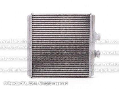 MB C W204 07->11 radiators salona 206X180X32 ALU/ALU lodēts MARELLI