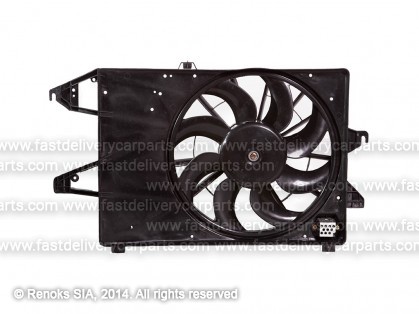 FD Mondeo 97->00 cooling fan MAN set