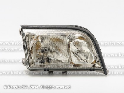 MB S W140 91->98 фара R H1/H1/H7 93->95 MARELLI