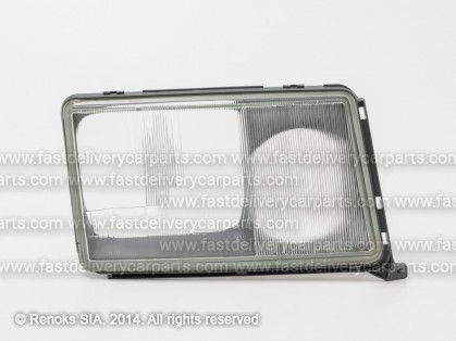 MB E W124 85->95 head lamp glass R 89->93 MARELLI