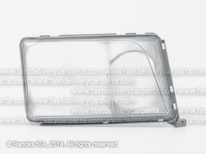 MB E W124 85->95 head lamp glass R 93->95