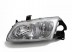 NS Almera 00->02 head lamp L H1/H7 electrical DEPO