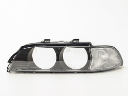 BMW 5 E39 96->00 head lamp glass L white corner lamp with inner glass TYC