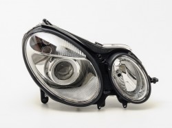 MB E W211 02->06 head lamp R H7/H7 with motor with bulbs HELLA