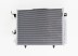 MT Pajero 06-> condenser 662X500X18 with integrated receiver dryer 3.0/3.8/3.2D KOYO