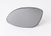 OP Vectra 96->01 mirror glass with holder L for electrical mirror heated convex 96->98