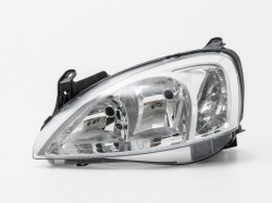 OP Corsa 00->06 head lamp L H7/H7 03->05 electrical tips VALEO CLEAR DEPO