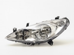 PG 307 01->05 head lamp L H1/H7 electrical with motor DEPO