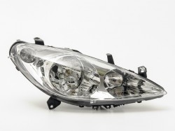 PG 307 01->05 head lamp R H1/H7 electrical with motor DEPO