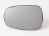 RN Megane 95->99 mirror glass with holder L=R heated aspherical