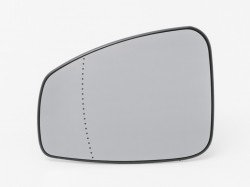 RN Megane 08->13 mirror glass with holder L heated aspherical