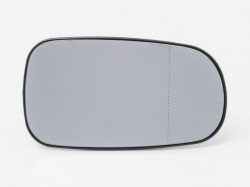 SAAB 95 97->05 mirror glass with holder R heated aspherical 03->05