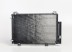 TT Yaris 99->02 condenser 530X330X16 with integrated receiver dryer 1.0/1.3/1.5/1.4D-4D SRLine