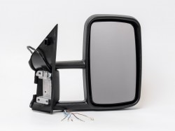 VW LT 96->05 mirror R electrical heated black convex 5pins