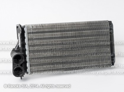 CT C3 02->05 radiators salona 250X140X42 ALU/PLAST mehāniski samontēts