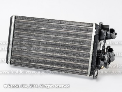 FT Tipo 88->95 radiators salona 250X158X42 ALU/PLAST mehāniski samontēts ar vārstu