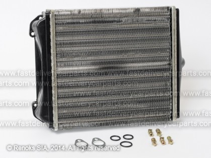 MB E W124 85->95 radiators salona 215X208X42 ALU/PLAST mehāniski samontēts SRLine