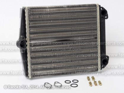 MB E W124 85->95 radiators salona 215X208X42 ALU/PLAST mehāniski samontēts SRLine