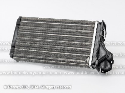 PG 206 98->09 heater core 245X131X42 ALU/PLAST mechanical assembly SRLine