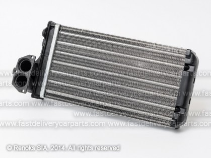 PG 206 98->09 heater core 245X131X42 ALU/PLAST mechanical assembly SRLine