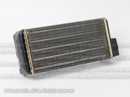 SK Favorit 89->95 heater core 255X128X60 ALU/PLAST mechanical assembly