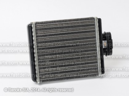 SK Fabia 00->07 heater core 177X177X32 ALU/PLAST mechanical assembly SRLine