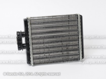 SK Fabia 00->07 heater core 177X177X32 ALU/PLAST mechanical assembly SRLine