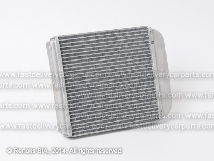 VV S40 96->00 heater core 180X180X27 COOPER/BRASS