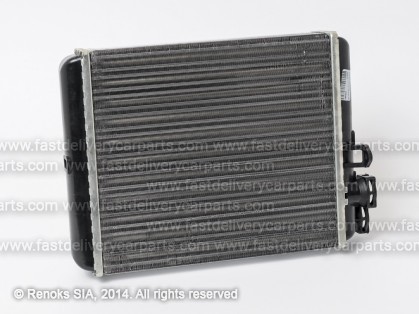 VV S80 98->06 heater core 232X210X40 ALU/PLAST mechanical assembly SRLine